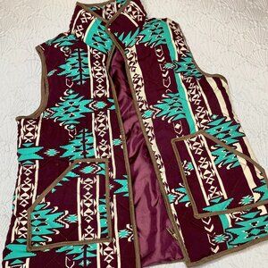 Tribal Chic Vest / Medium